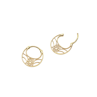Veena Hoop Earrings